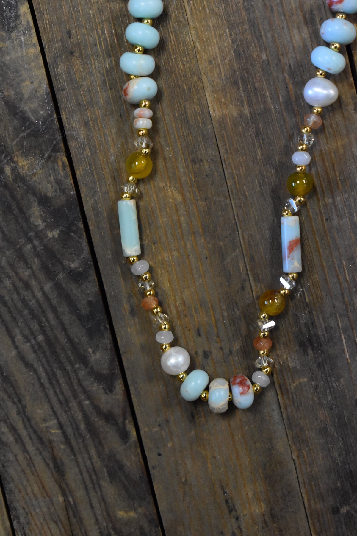 Multi Gem Necklace