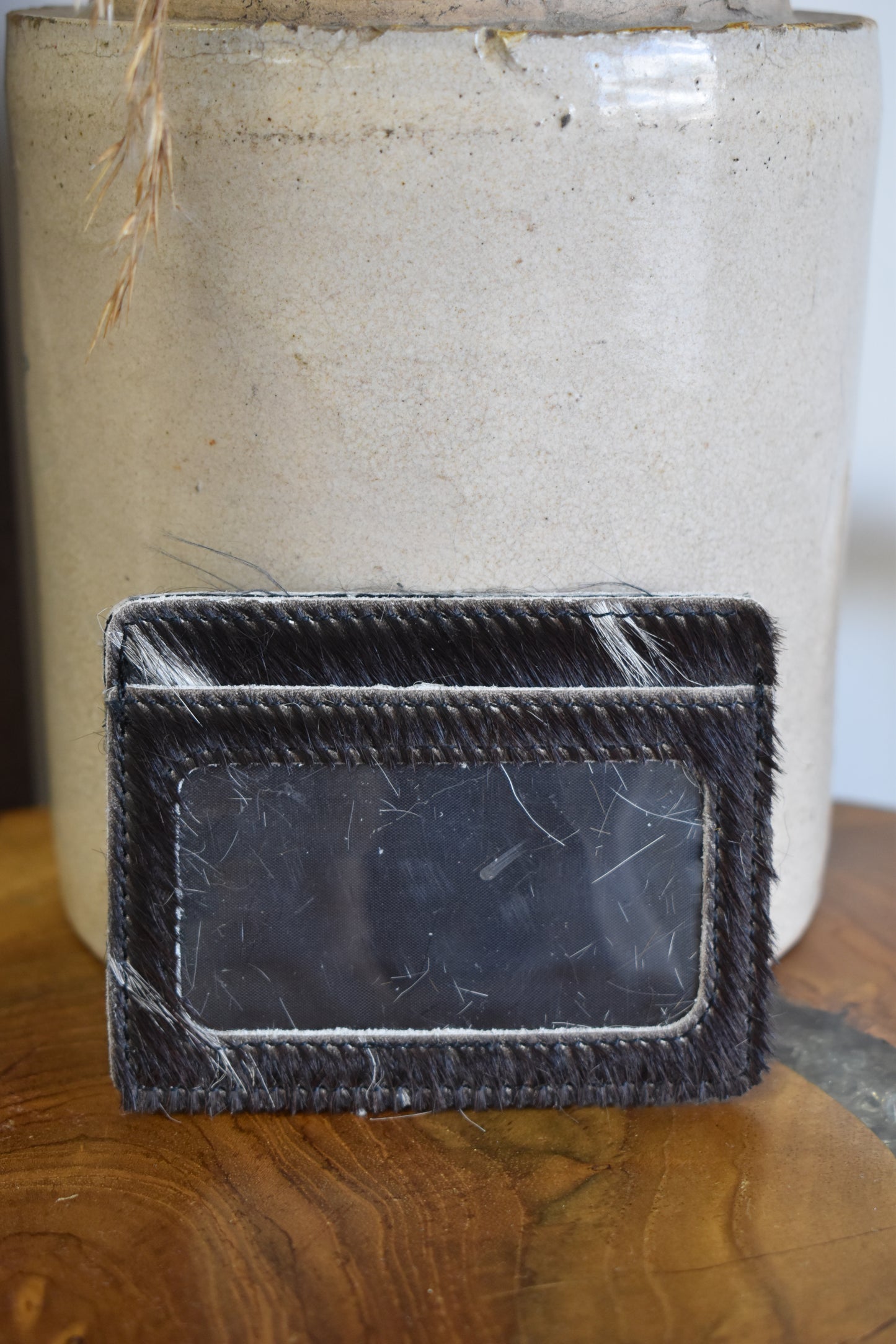 Cowhide Card Holder