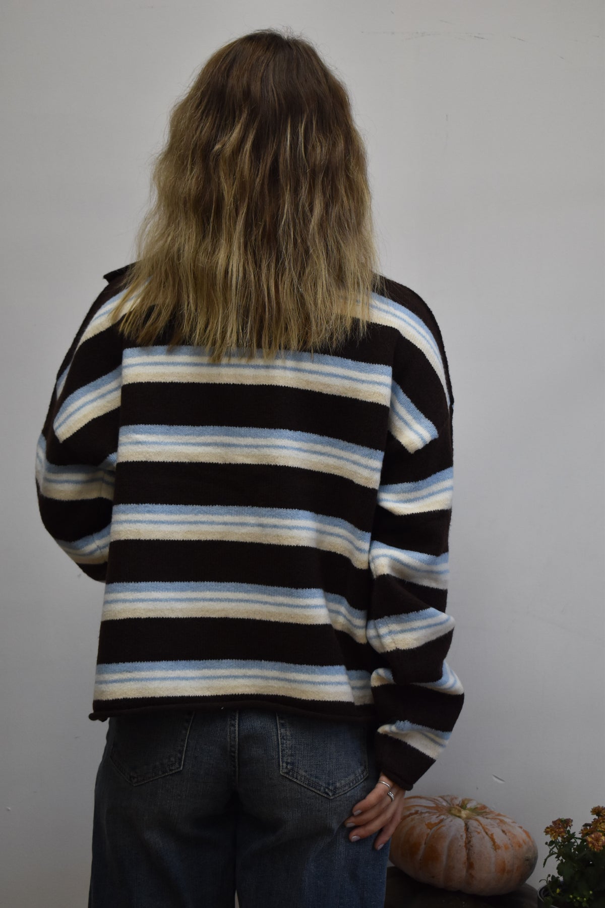 Cressa Multi-Earth Striped Cardigan