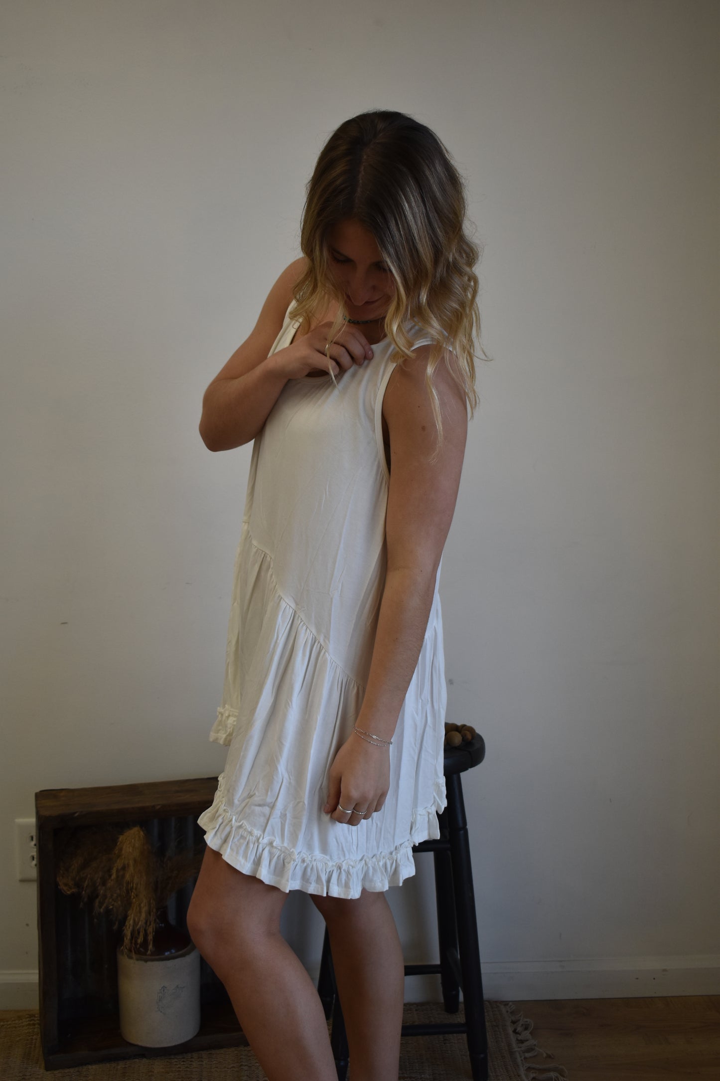 The White Camryn Dress