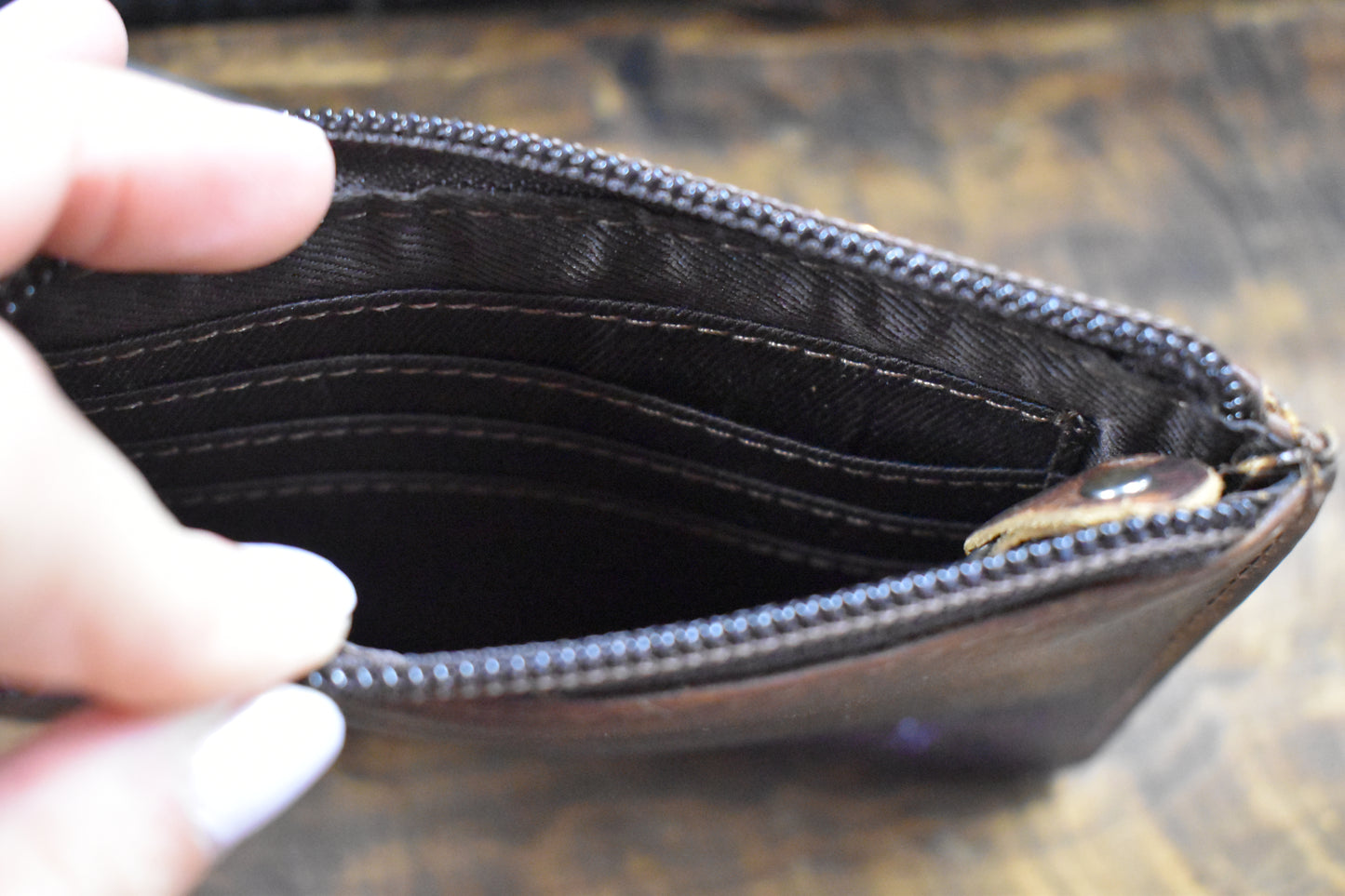The Tan Palmer Wallet Pouch