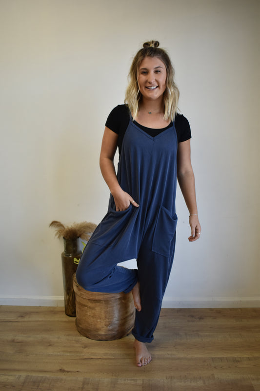 The Polly Jumper: Navy Blue