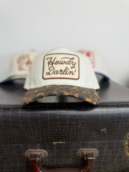 Cheetah ‘Howdy Darlin’ Hat
