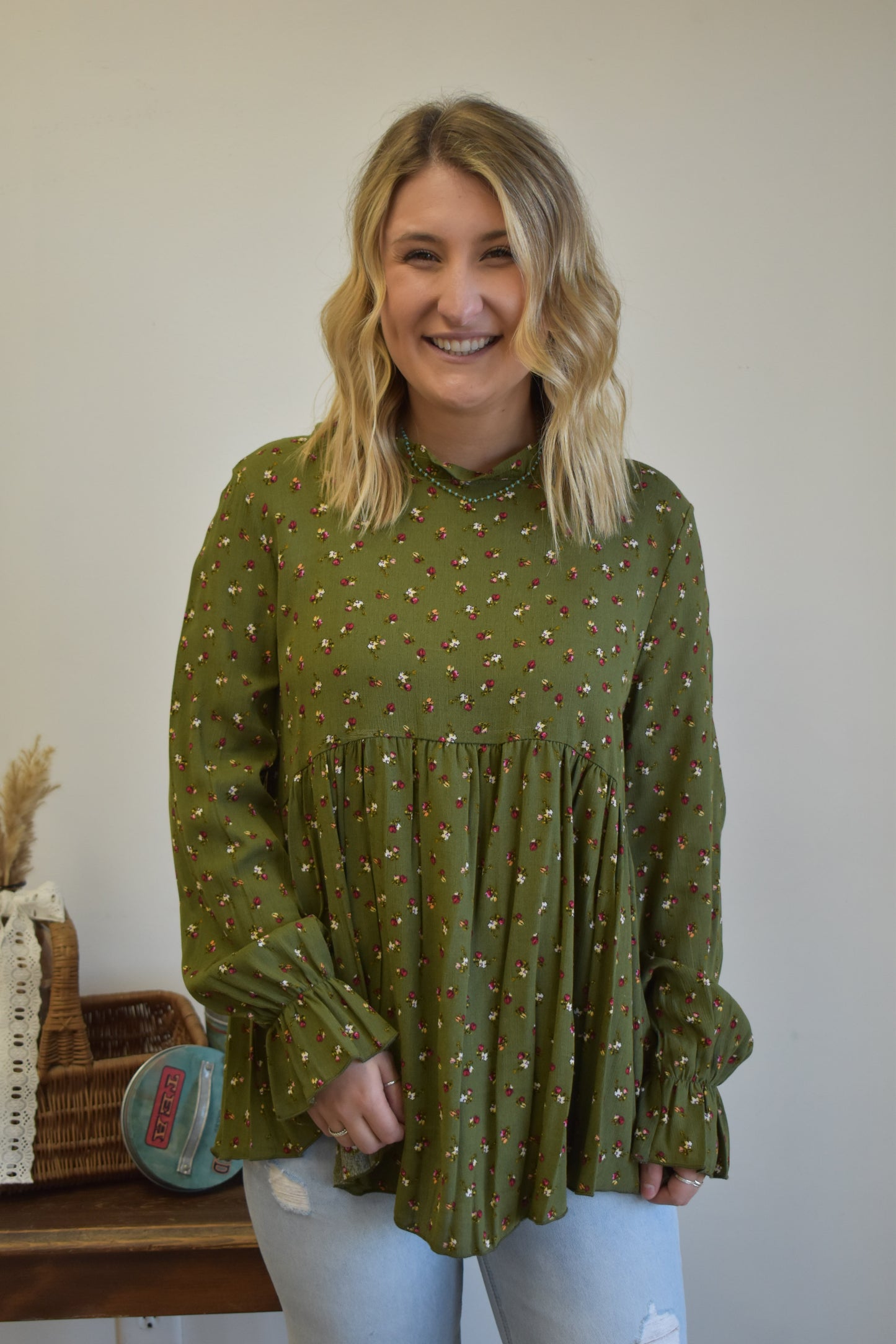 Sage Rosie Blouse