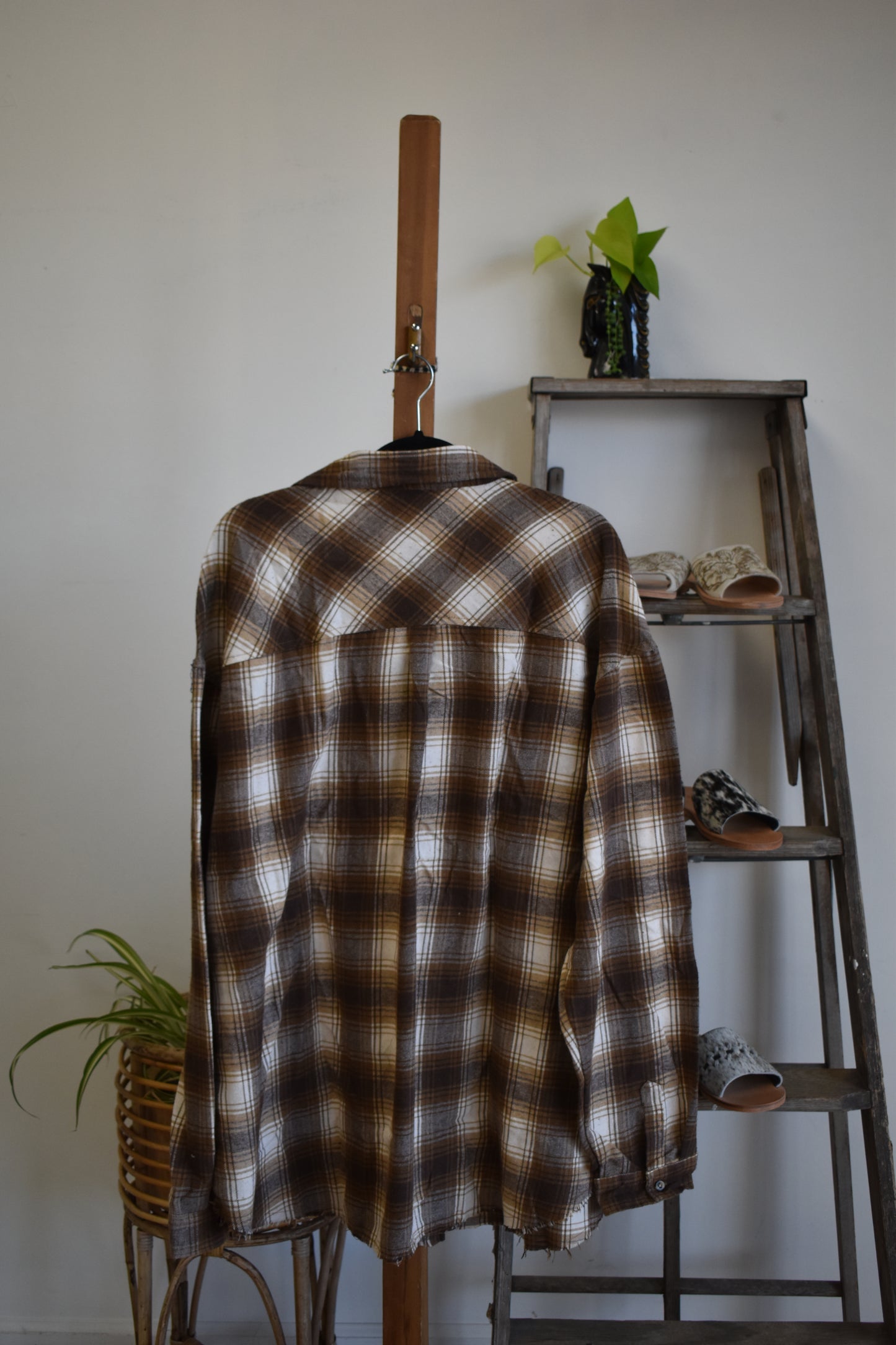 PLUS Mocha Plaid Flannel