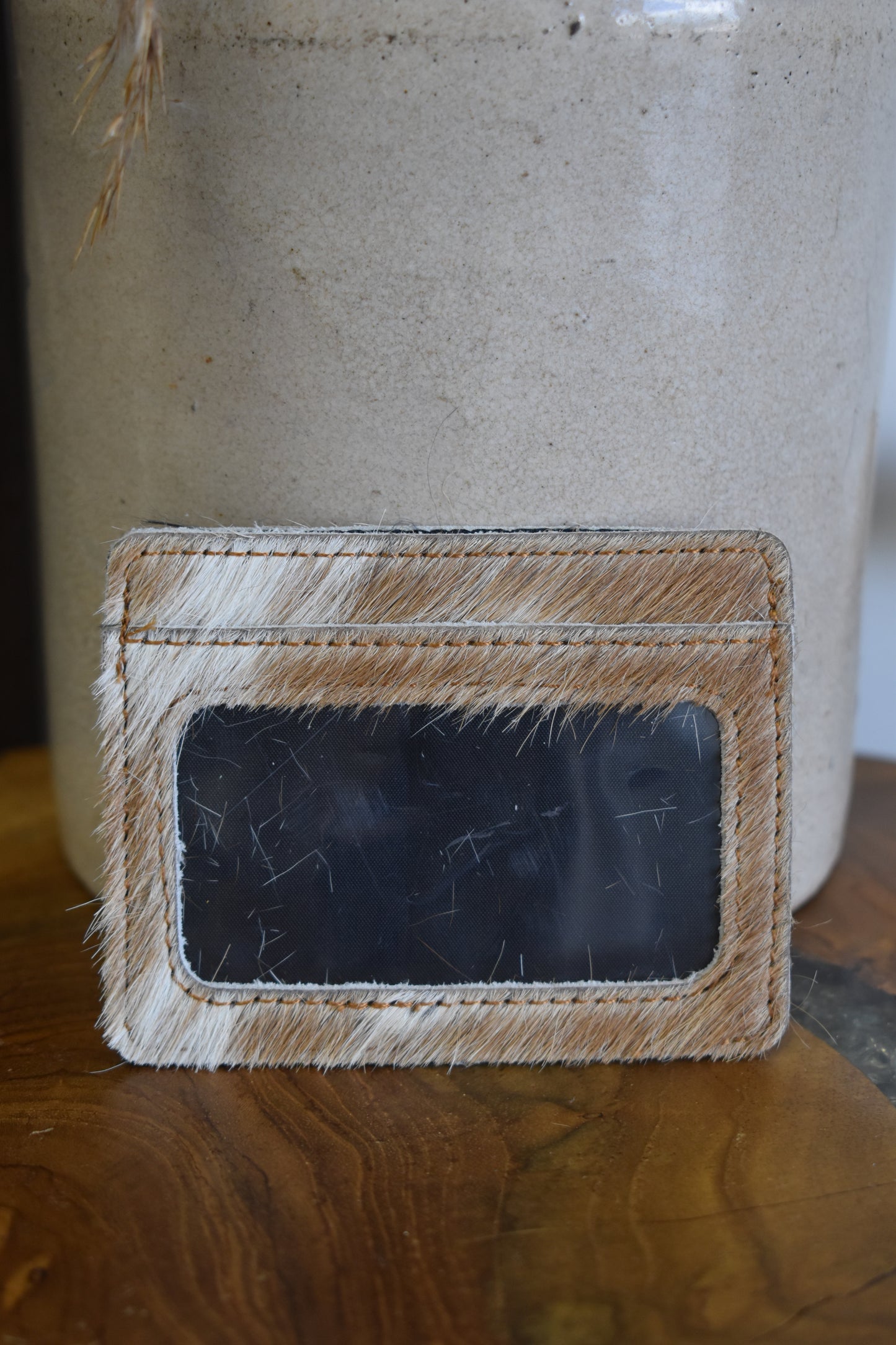 Cowhide Card Holder