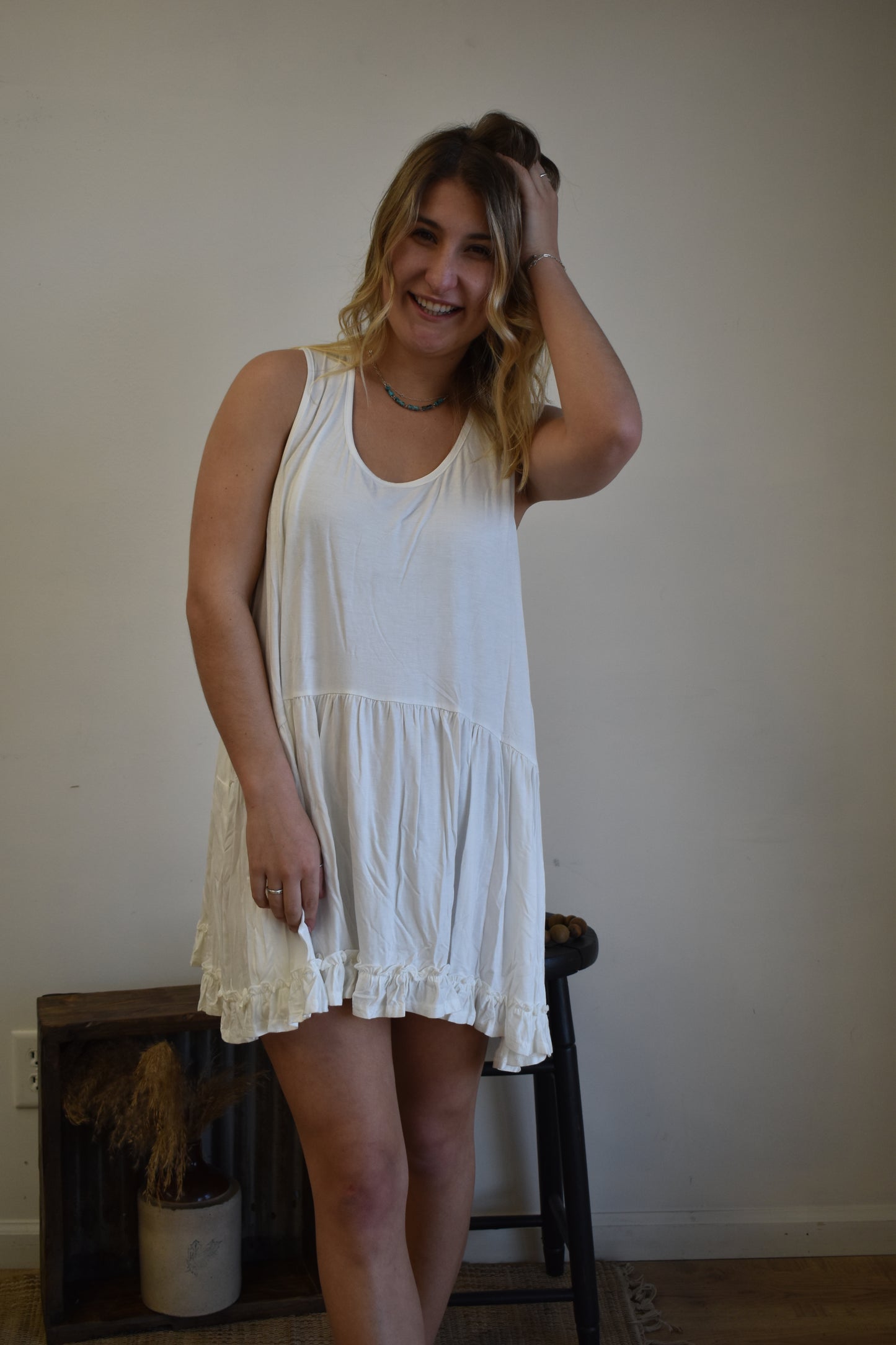 The White Camryn Dress