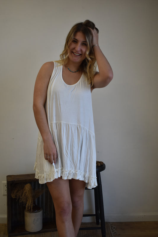 The White Camryn Dress