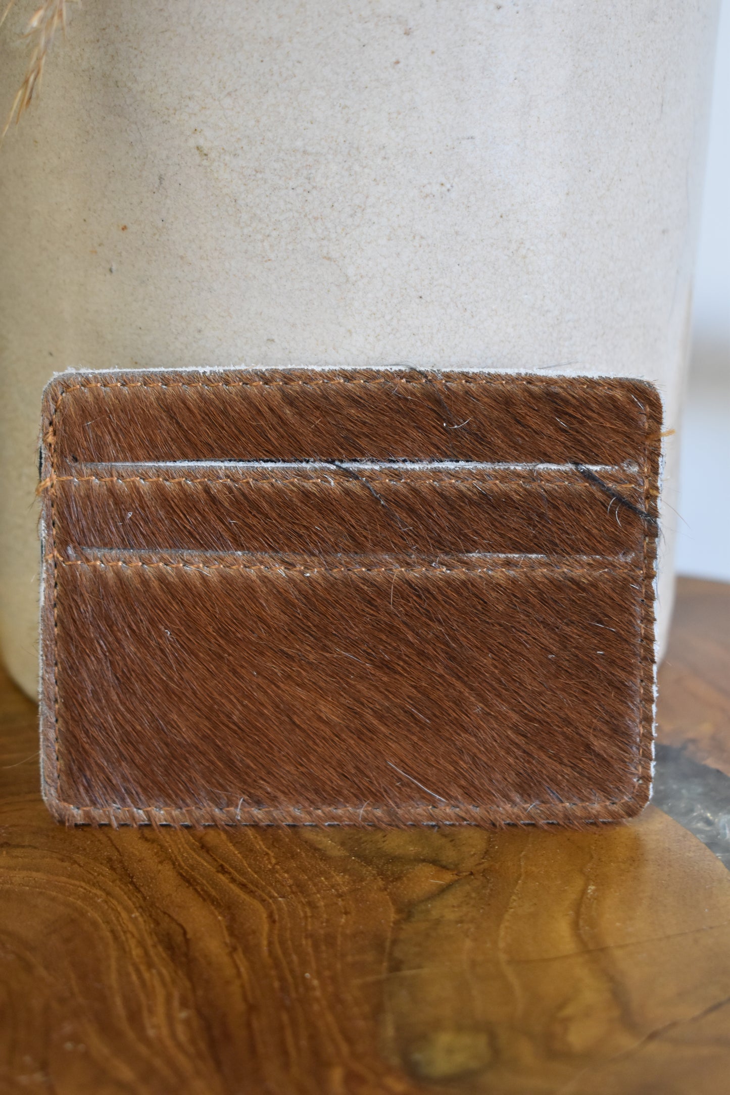 Cowhide Card Holder