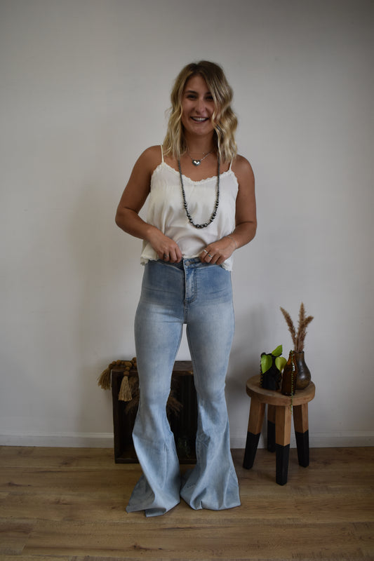Light Denim Bobby Bell Bottoms