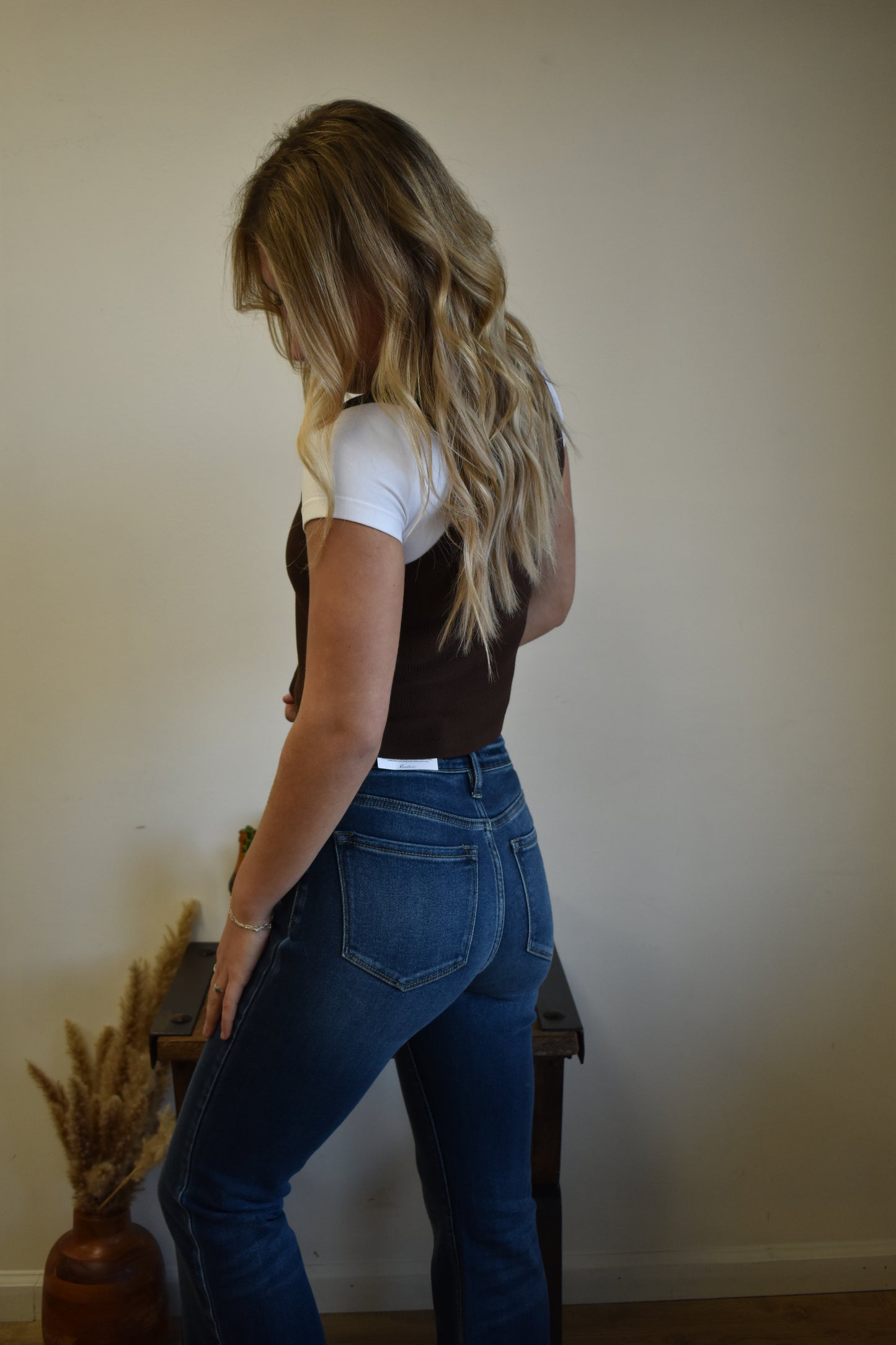 Brown Tank Vest