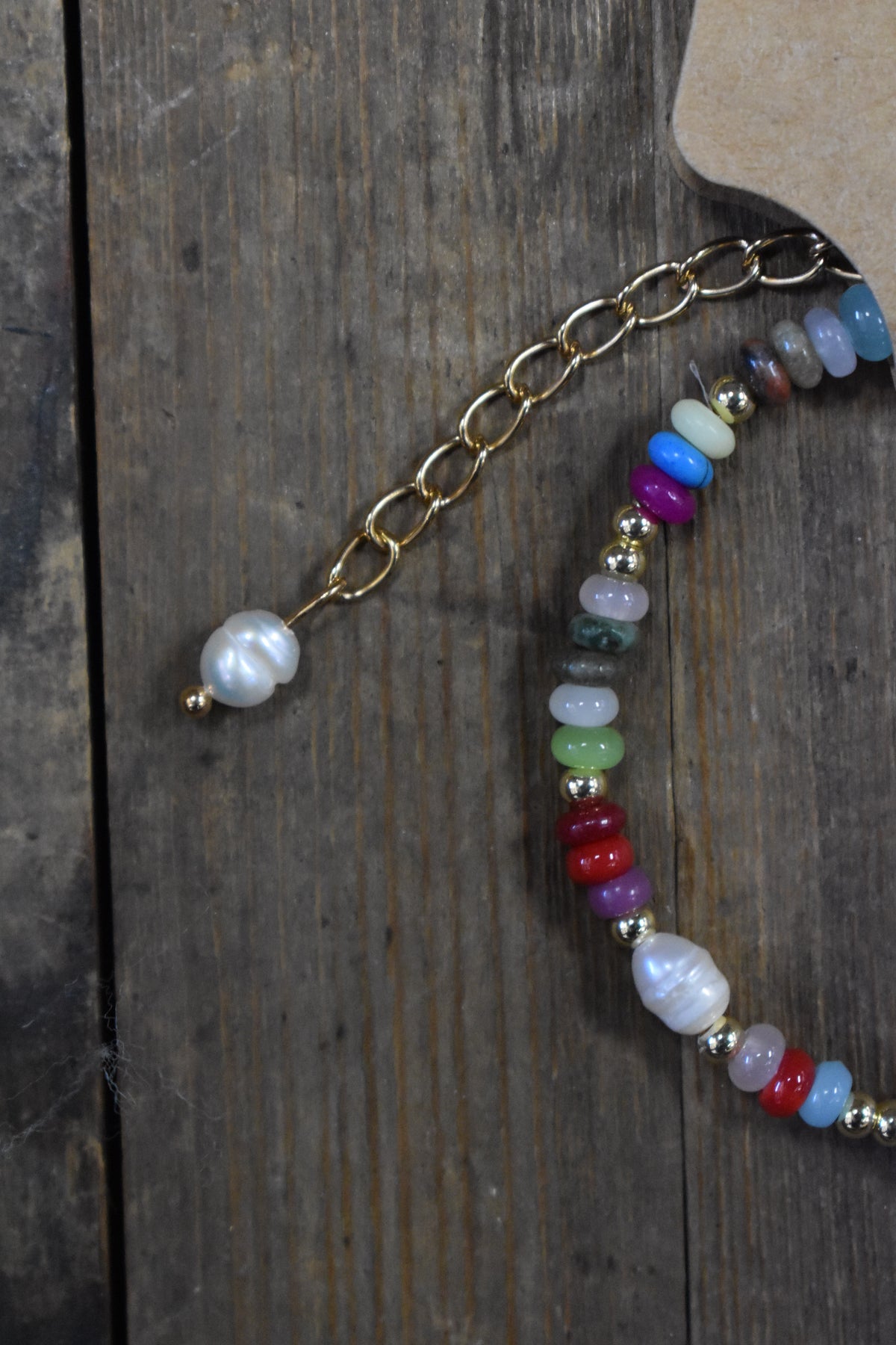 Freshwater Pearl Gem Bracelet
