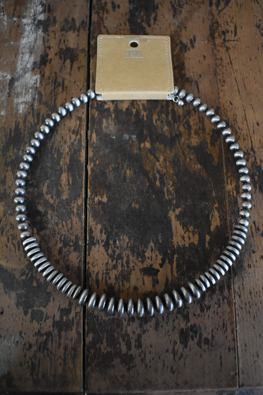 Bead & Disk NP Collar Necklace