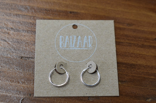 Sterling Silver Hoops
