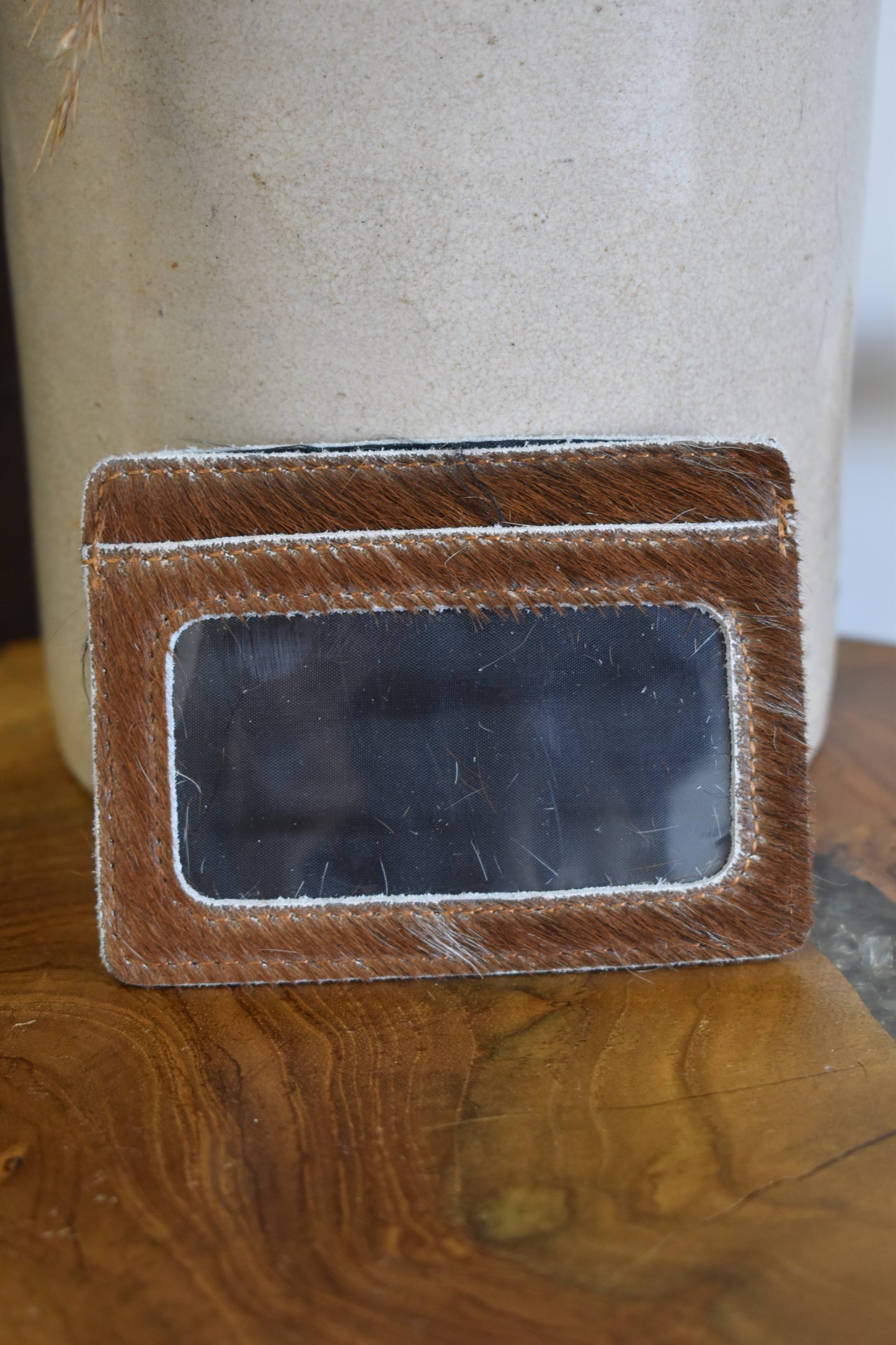 Cowhide Card Holder