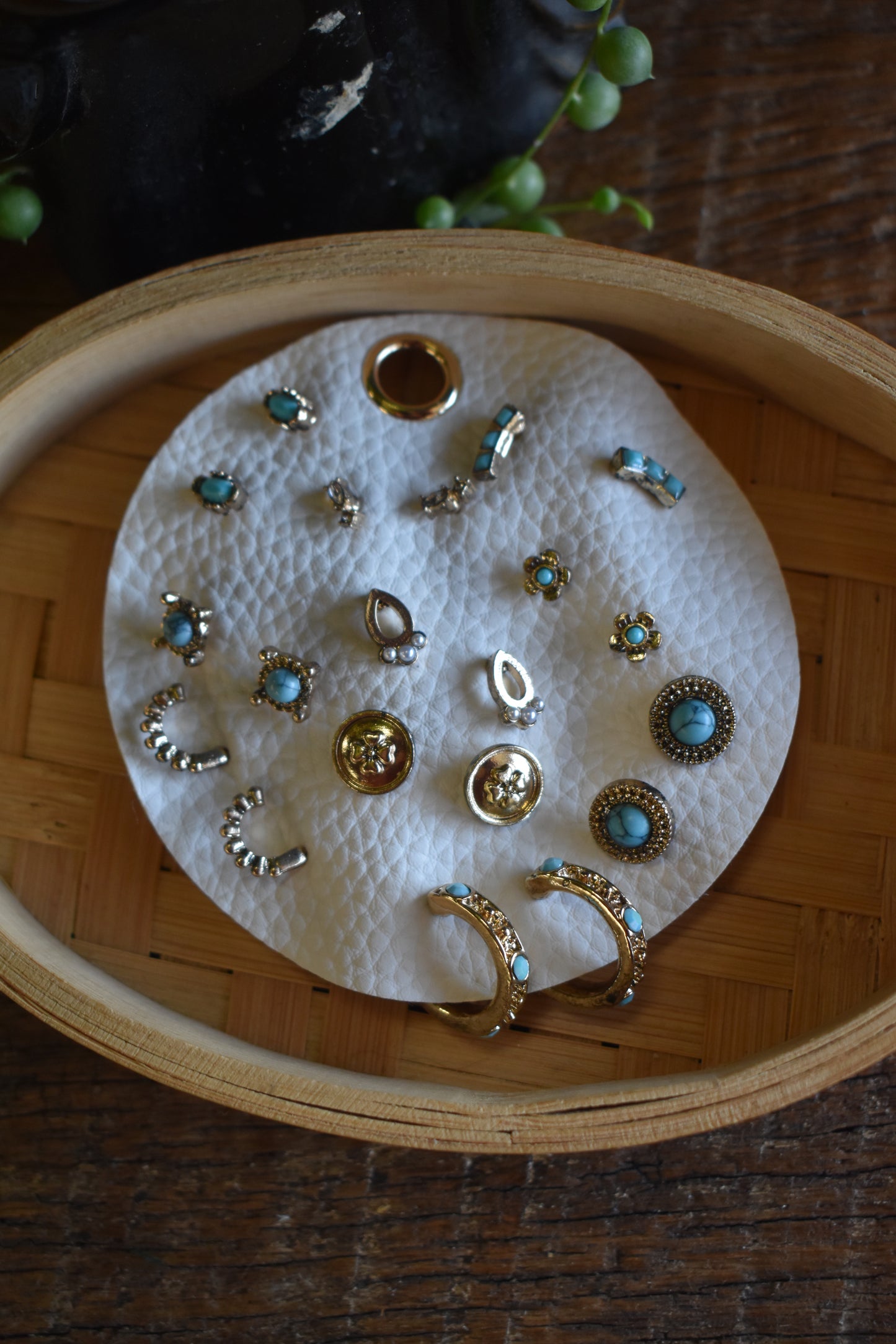 Western Boho Gold + Turquoise Earring Pack