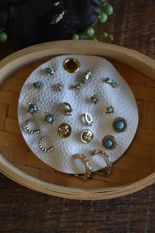 Western Boho Gold + Turquoise Earring Pack