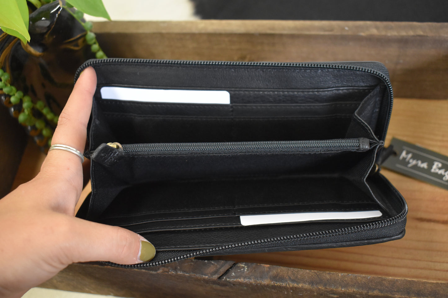 Canary Woven Wallet