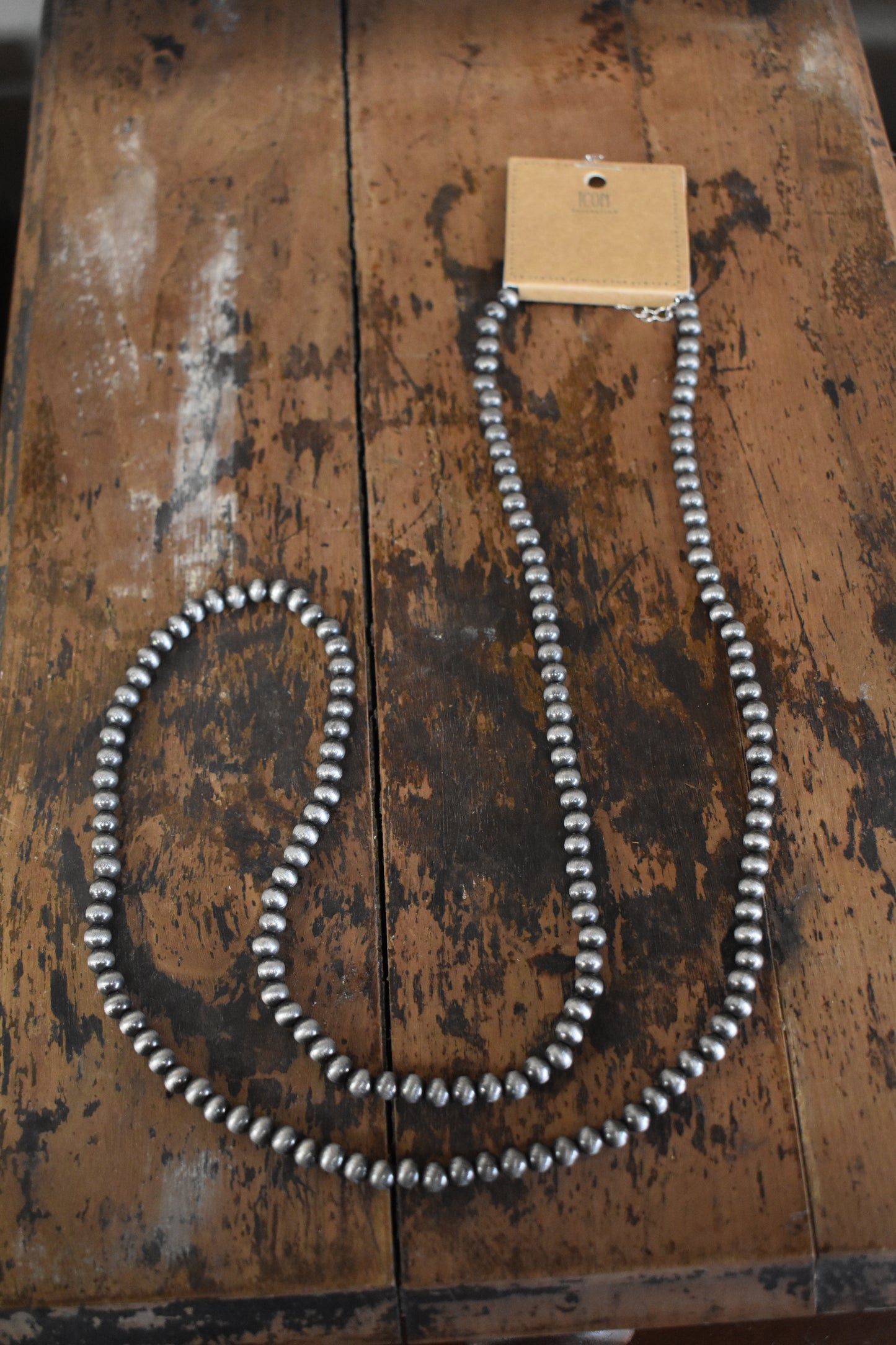 NP Beaded Long Necklace