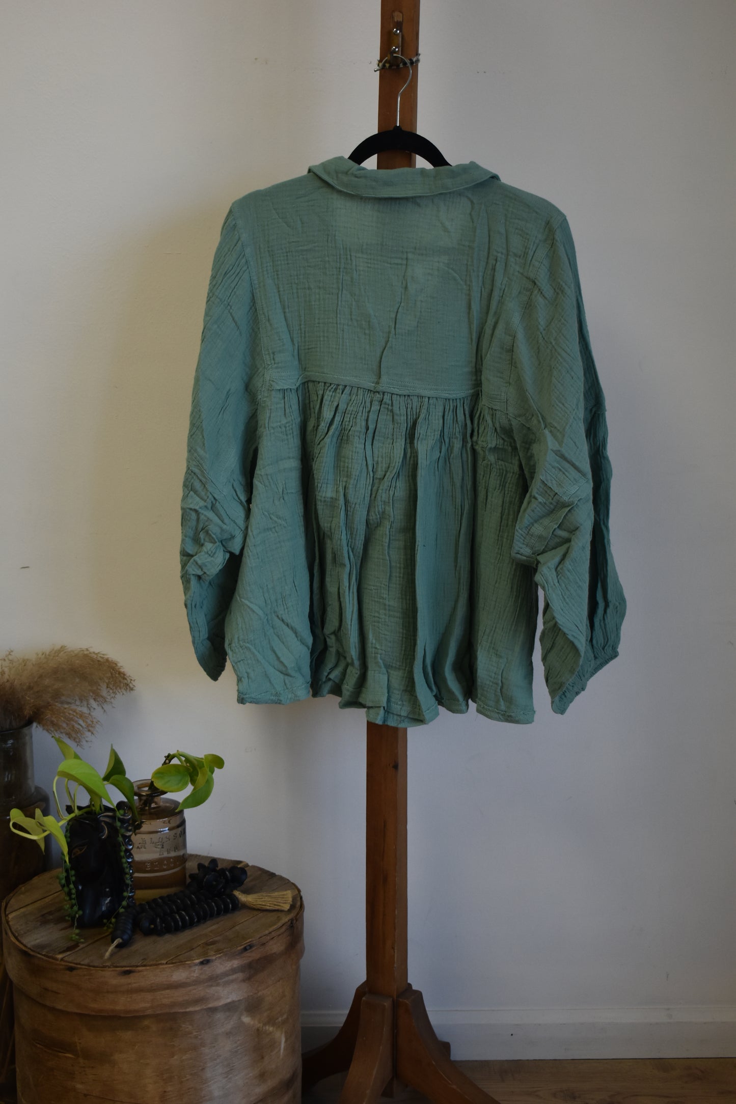 PLUS Mint Darcy Blouse