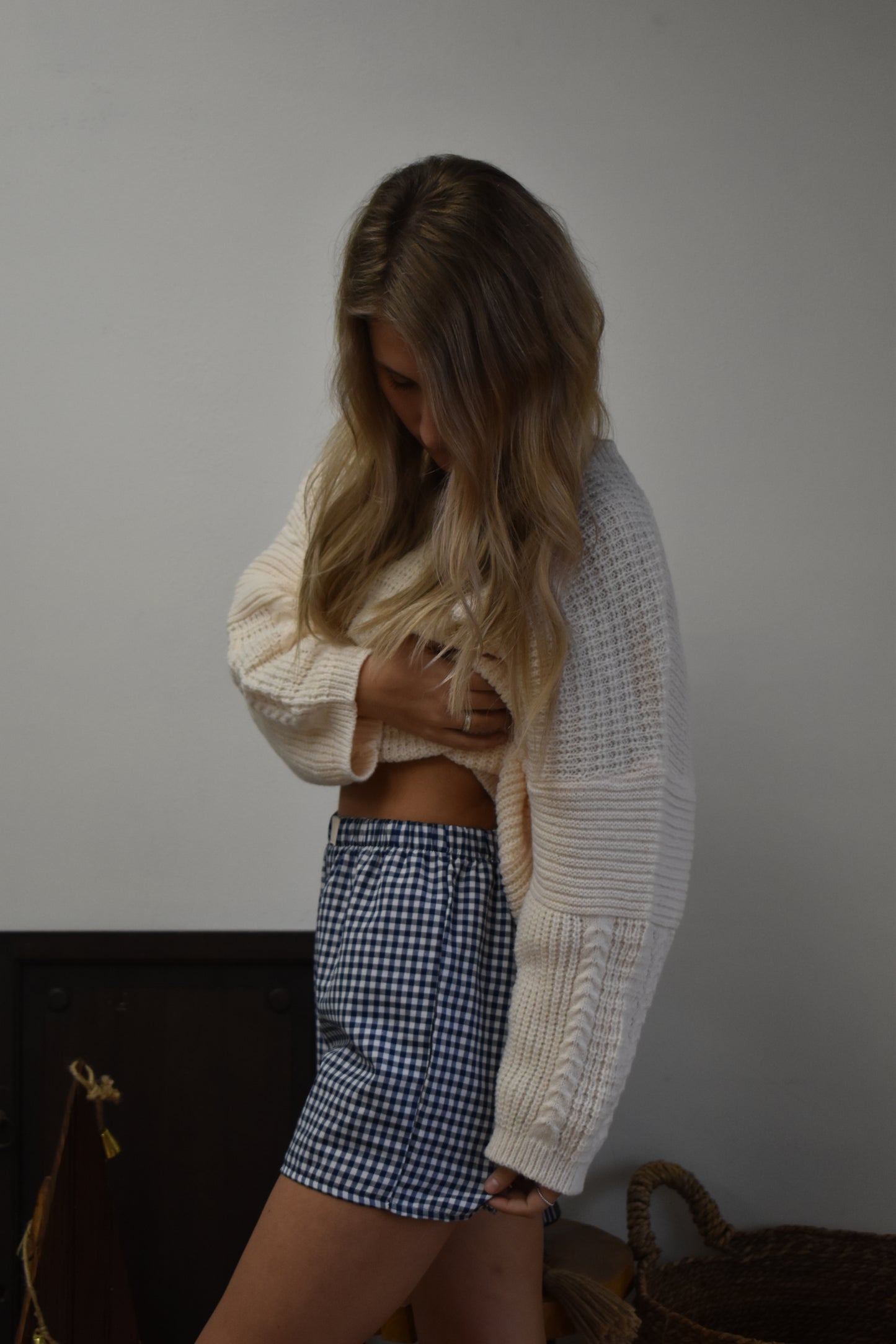 Gingham Boxer Shorts