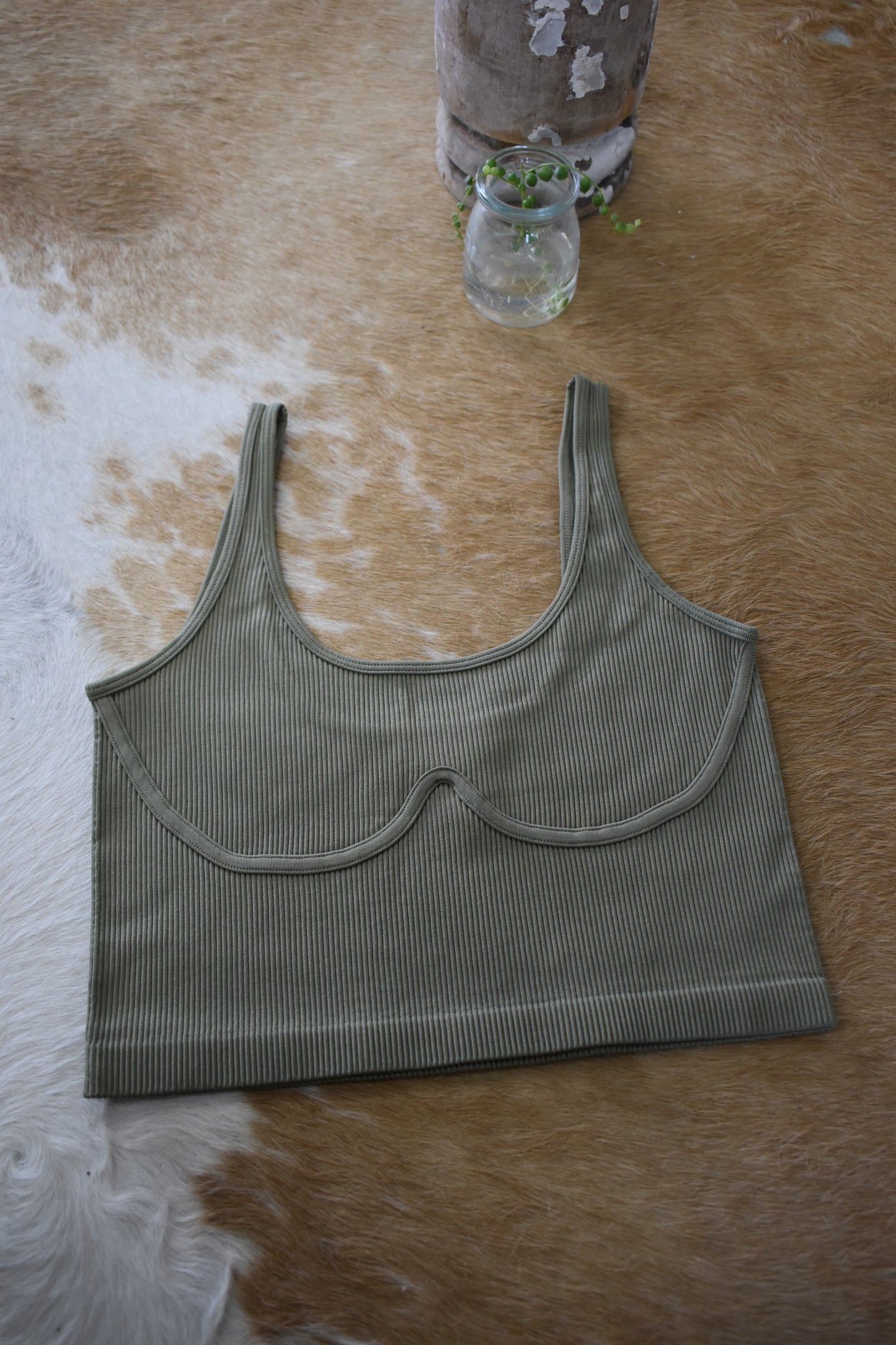 Ribbed Underline Bra