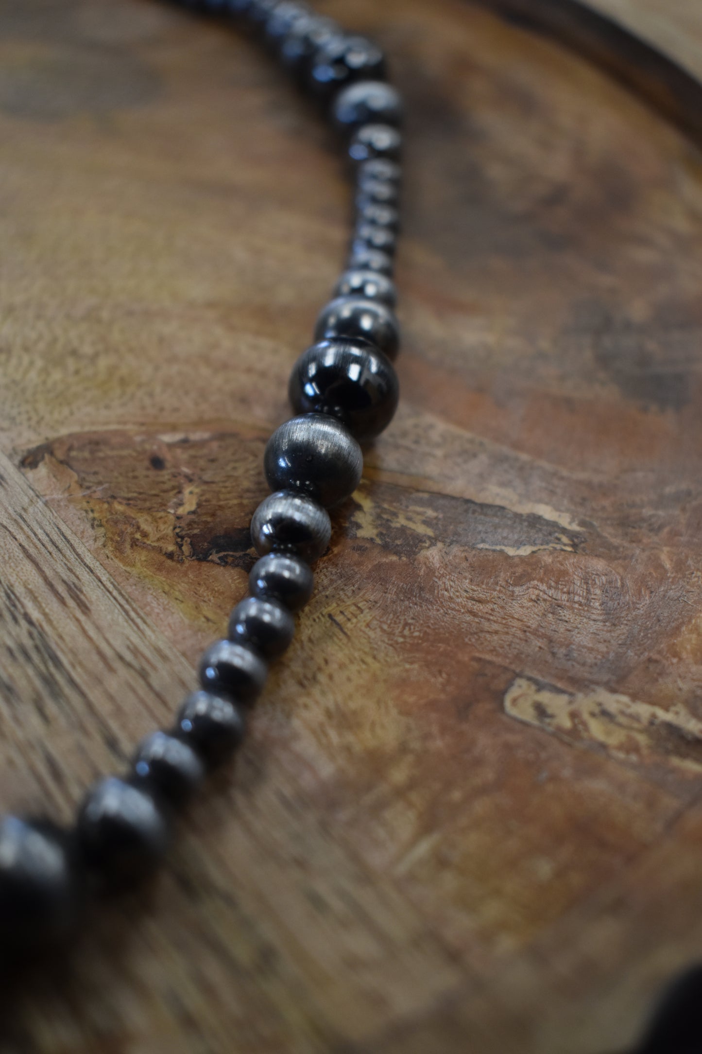 Polished NP Cluster Necklace