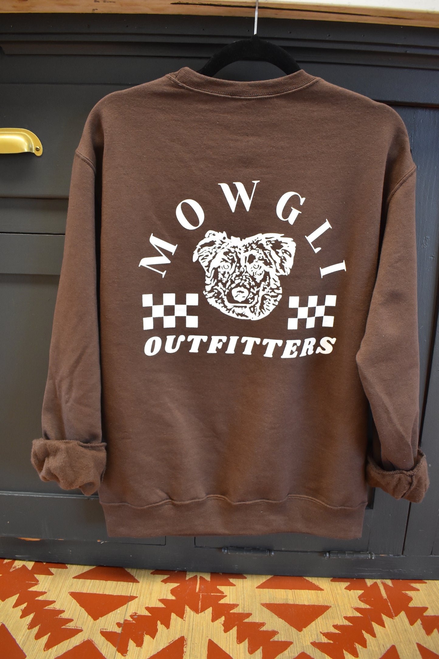 Brown Mowgli Crewneck