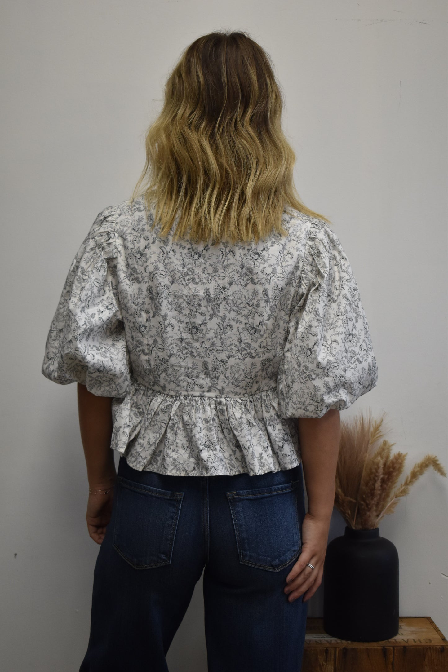 Magnolia Tie Blouse