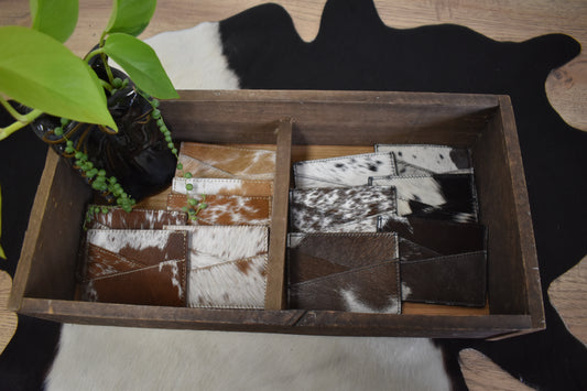 Crossover Cowhide Cardholder