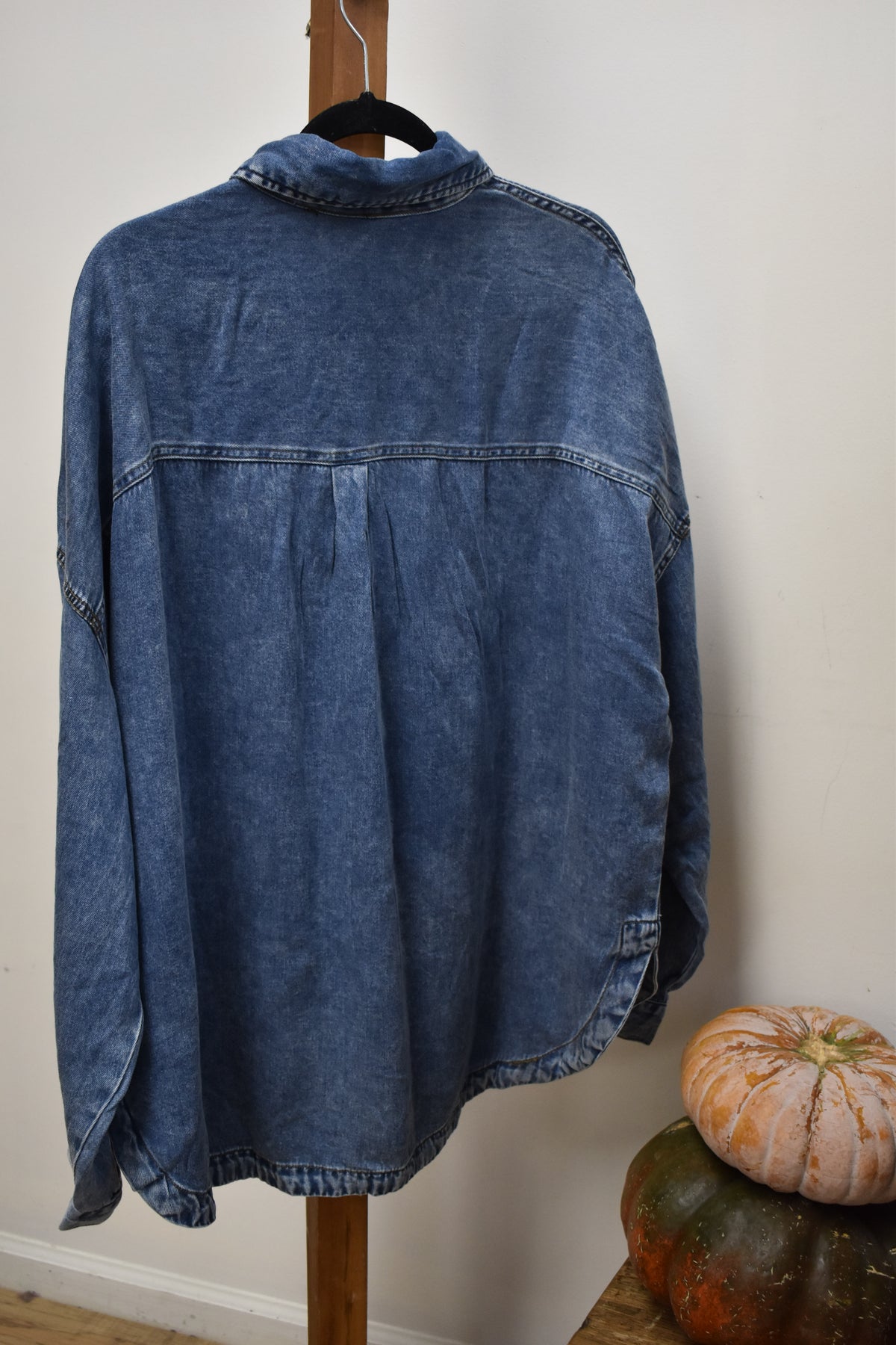 PLUS Dusty Blue Button Down
