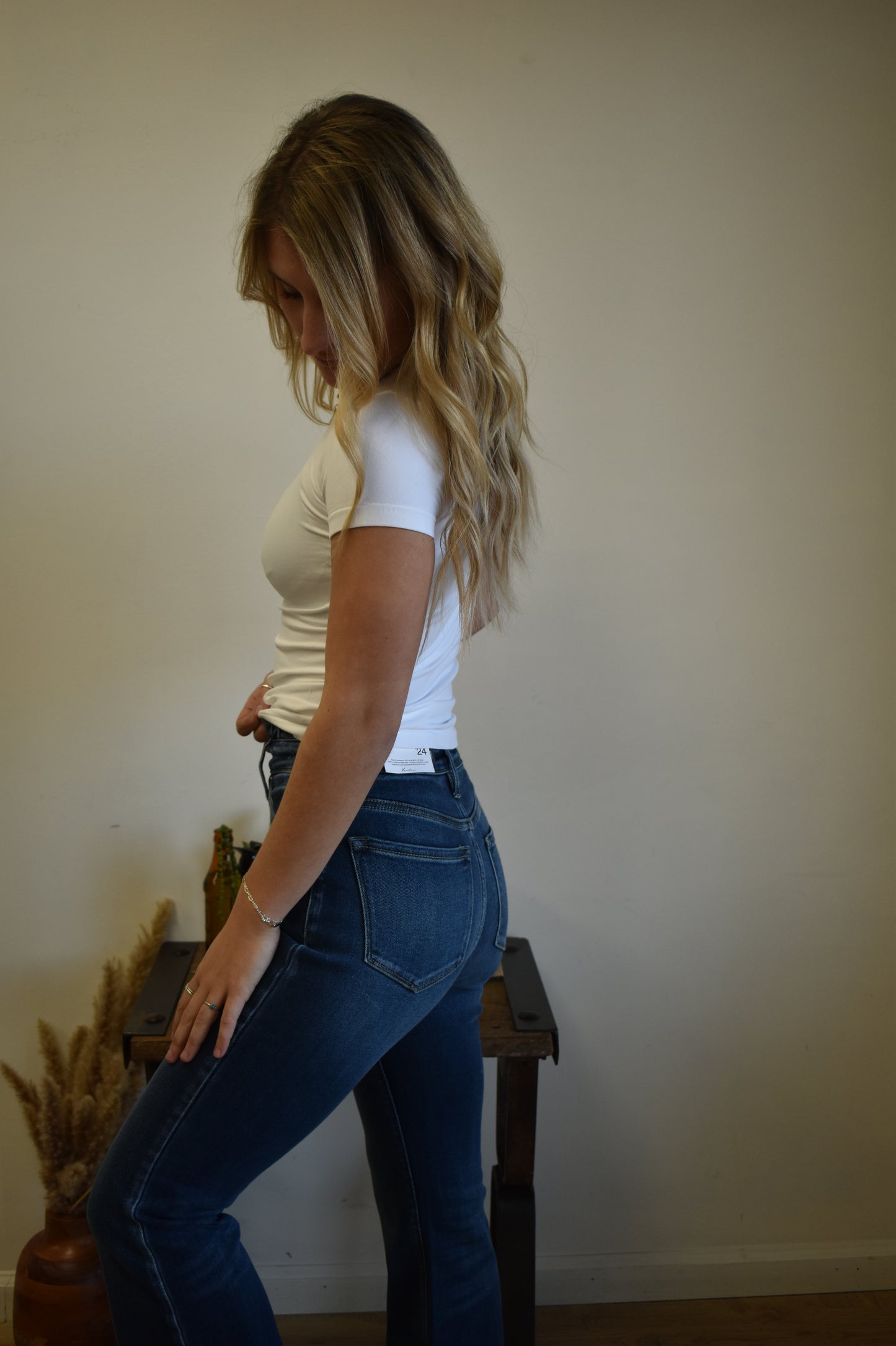 White Basic Short Sleeve