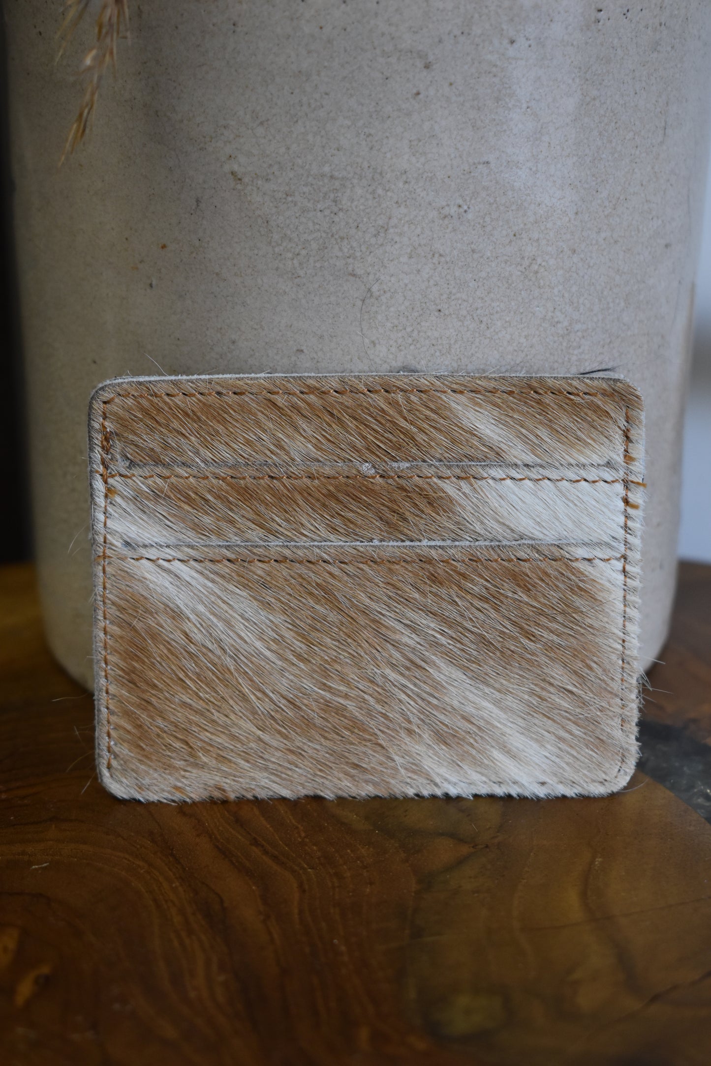 Cowhide Card Holder
