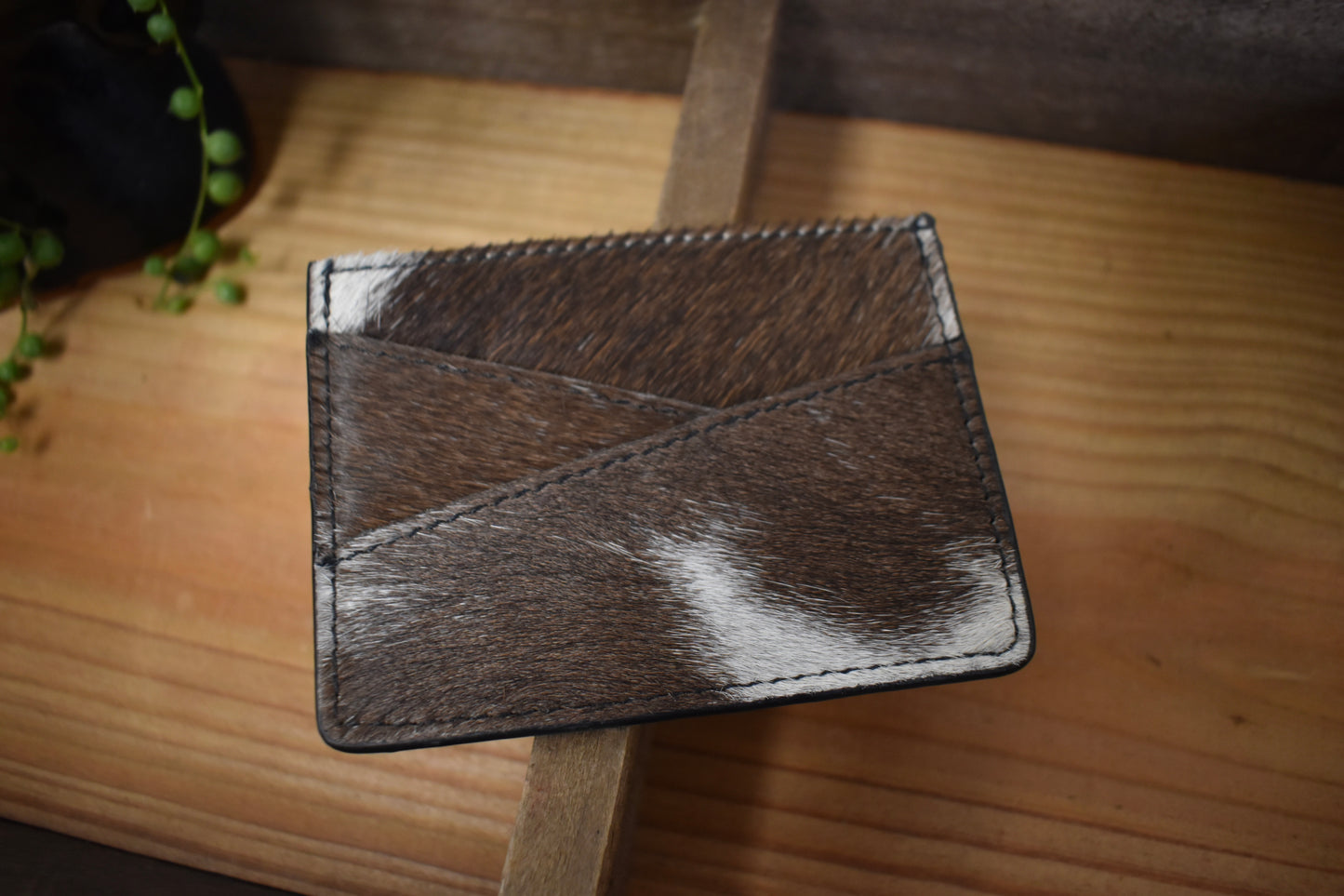 Crossover Cowhide Cardholder