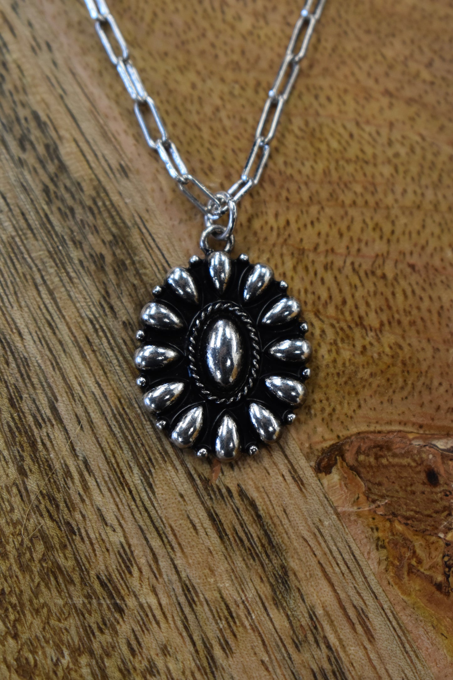 Western Concho Necklace