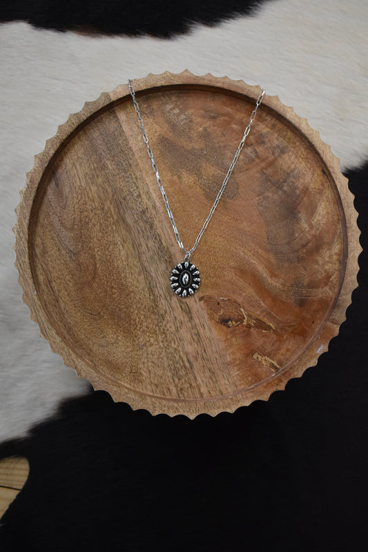 Western Concho Necklace