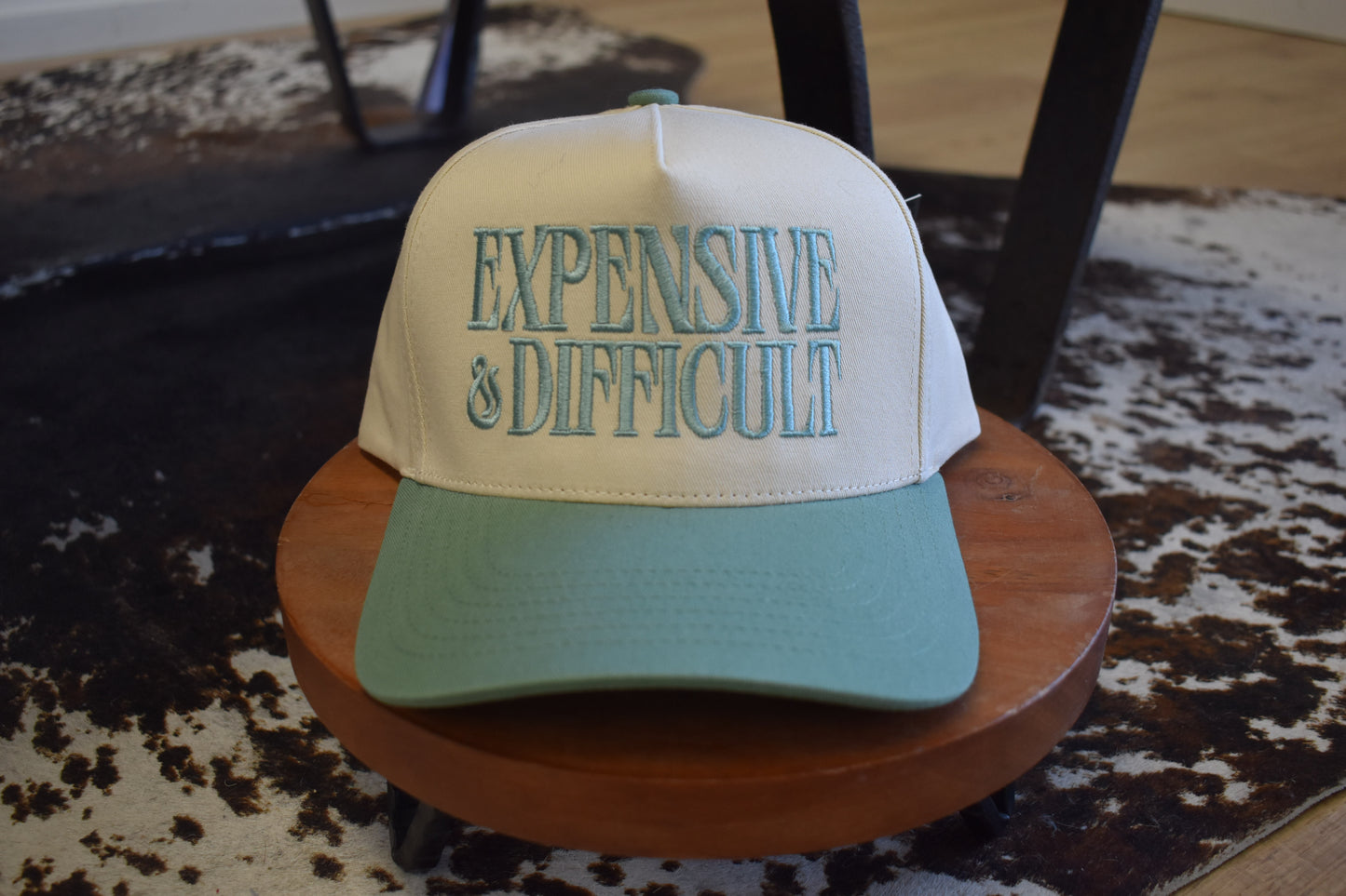 ‘Expensive & Difficult’ Canvas Hat