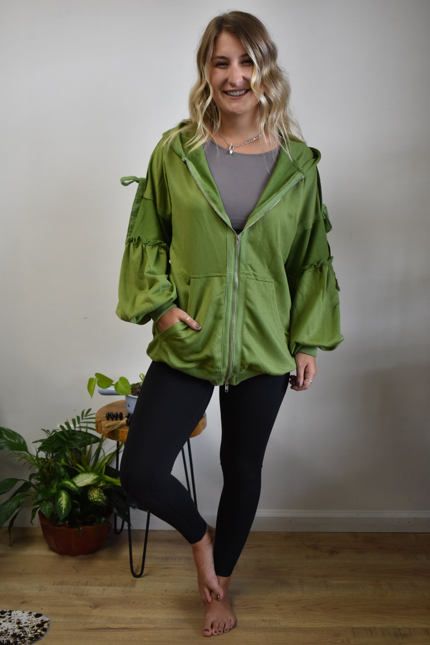 The Rae Zip-Up