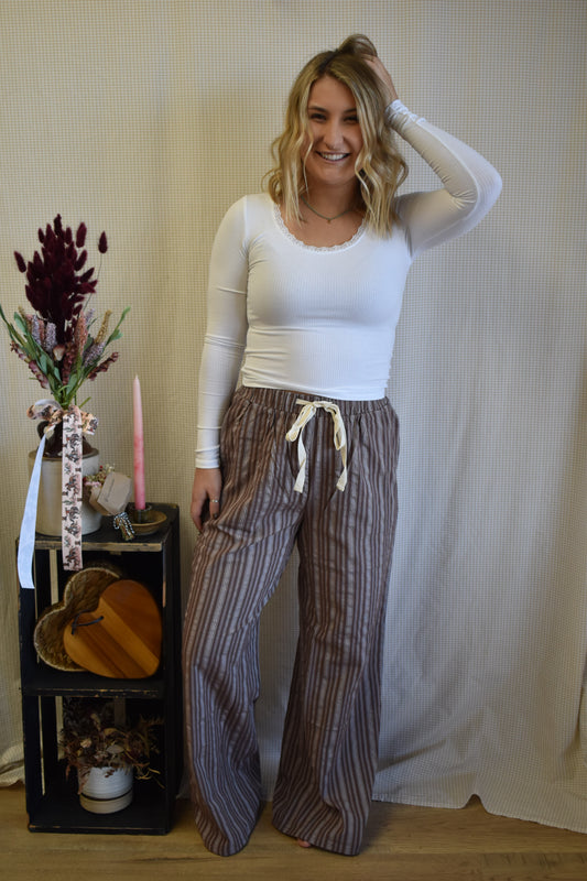 The Phoebe Wide Leg Pant