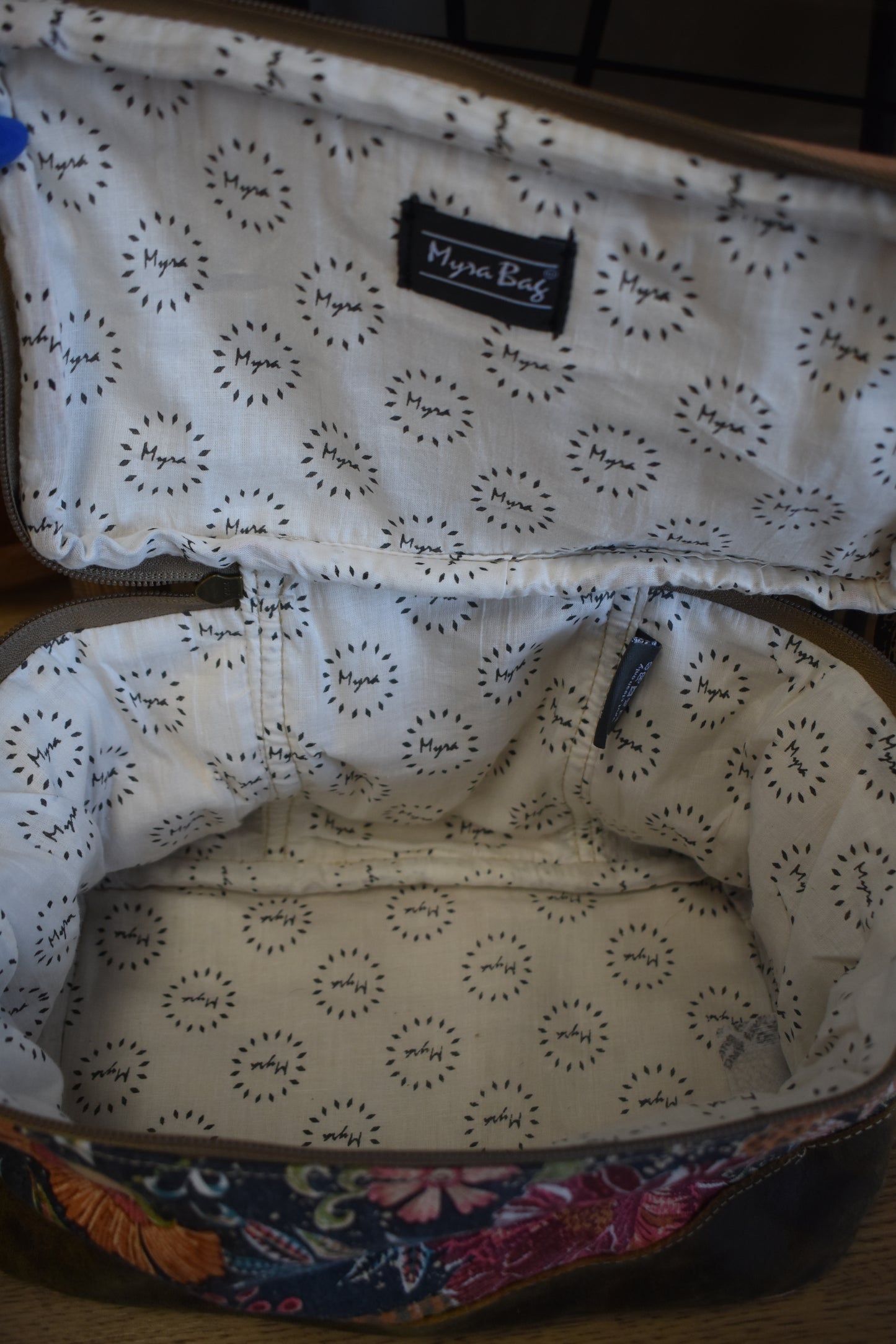 Midnight Floral Toiletry Bag