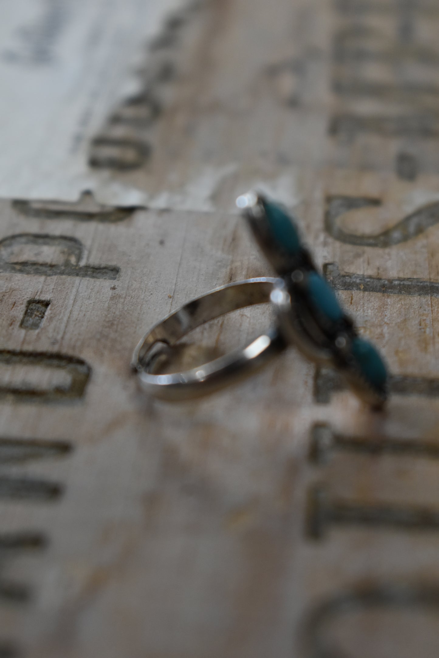 Tiered Turquoise Ring