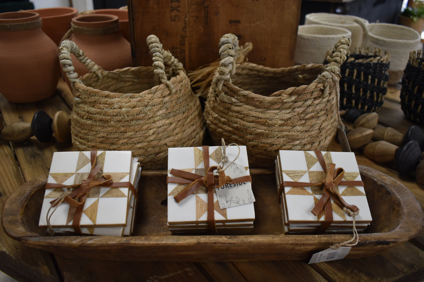 Barn Quilt Coasters