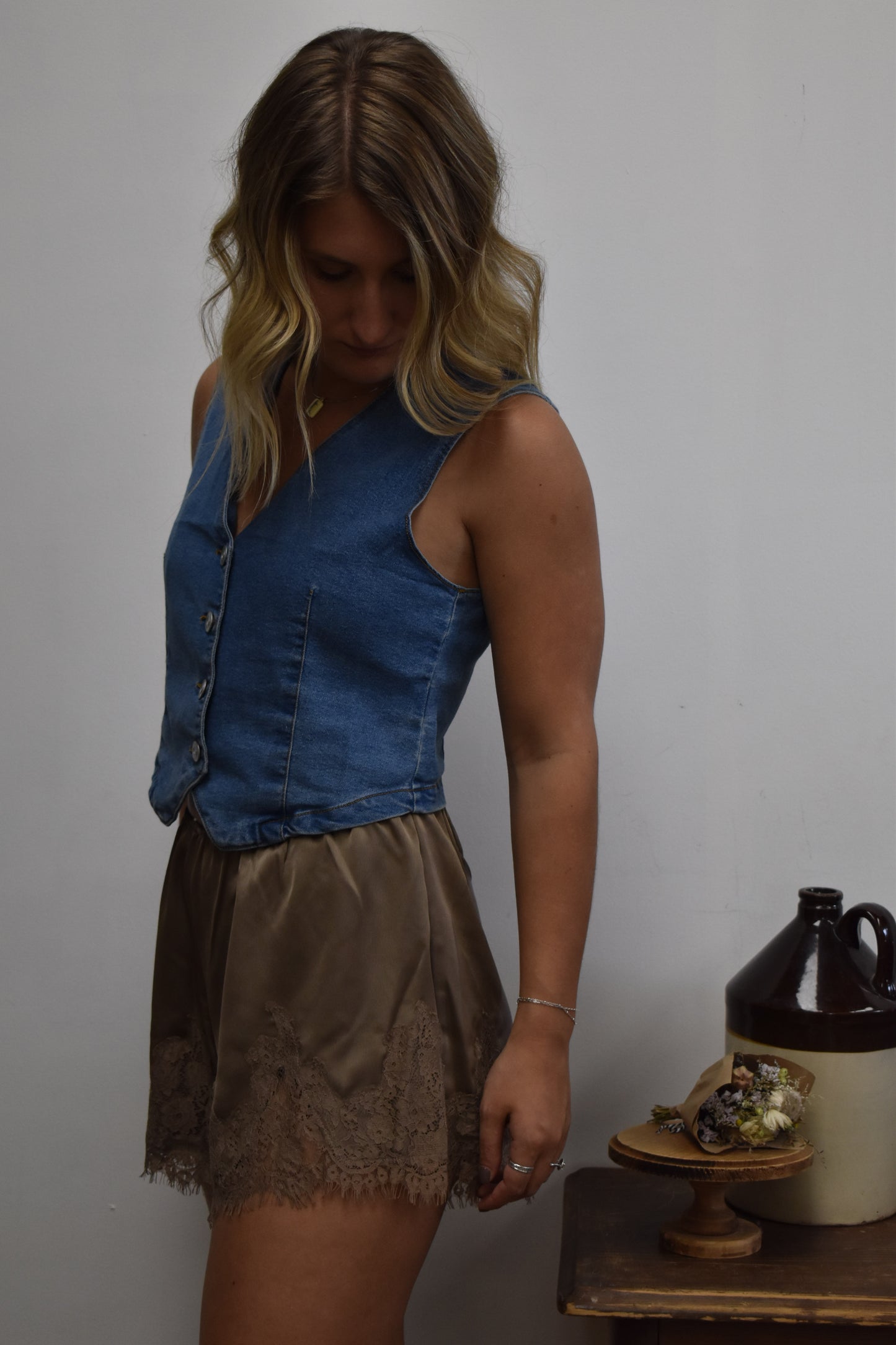 Dolly Denim Vest