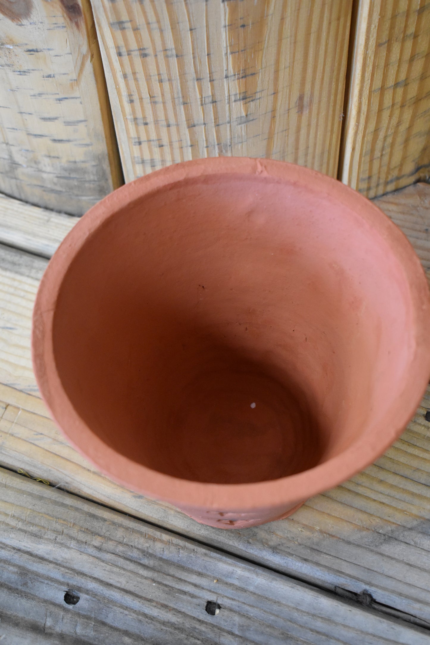 Terracotta Stamped Planter