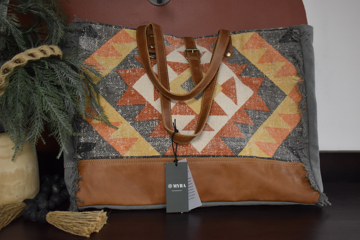 The Charcoal Aztec Weekender