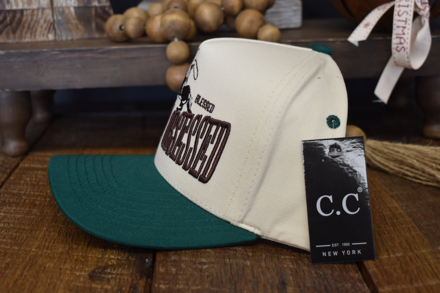 “Cowboy Obsessed” Embroidered Trucker Hat