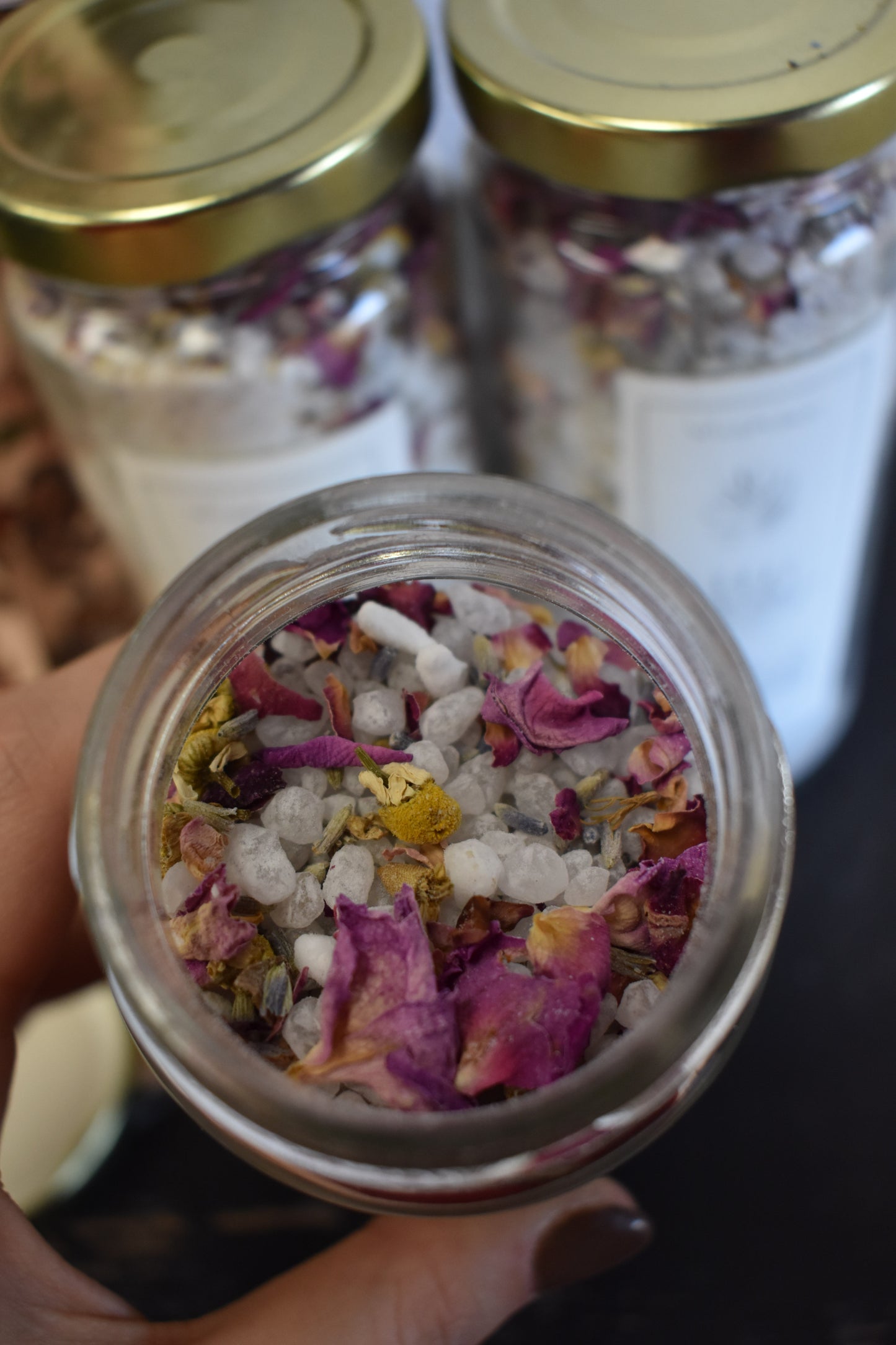 Floral Milk Bath Salts