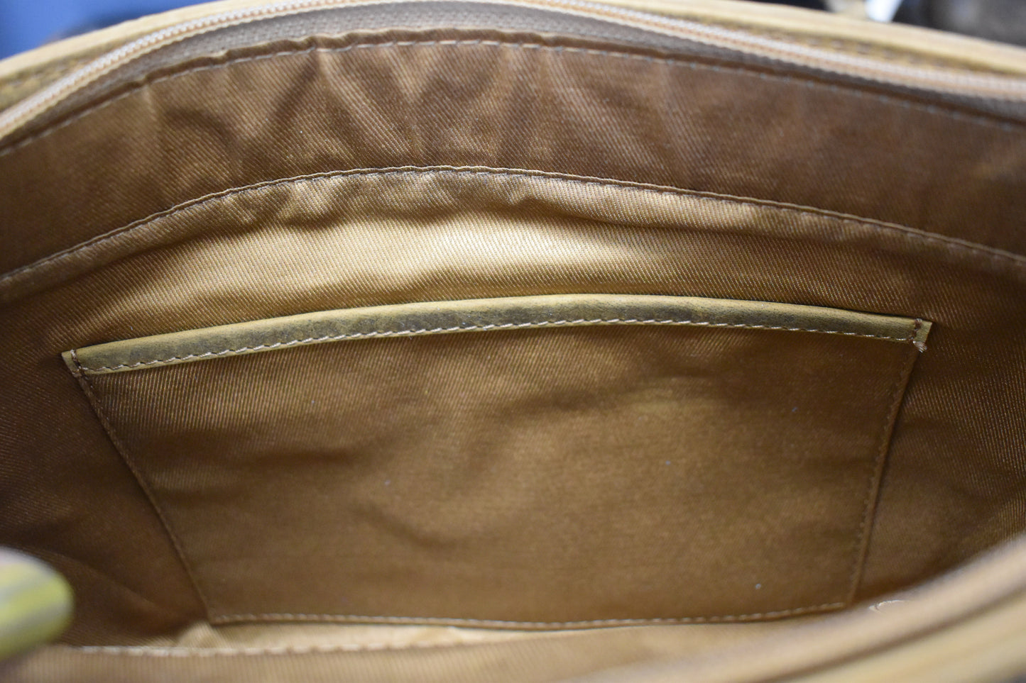 Aztec Brown Woven Purse