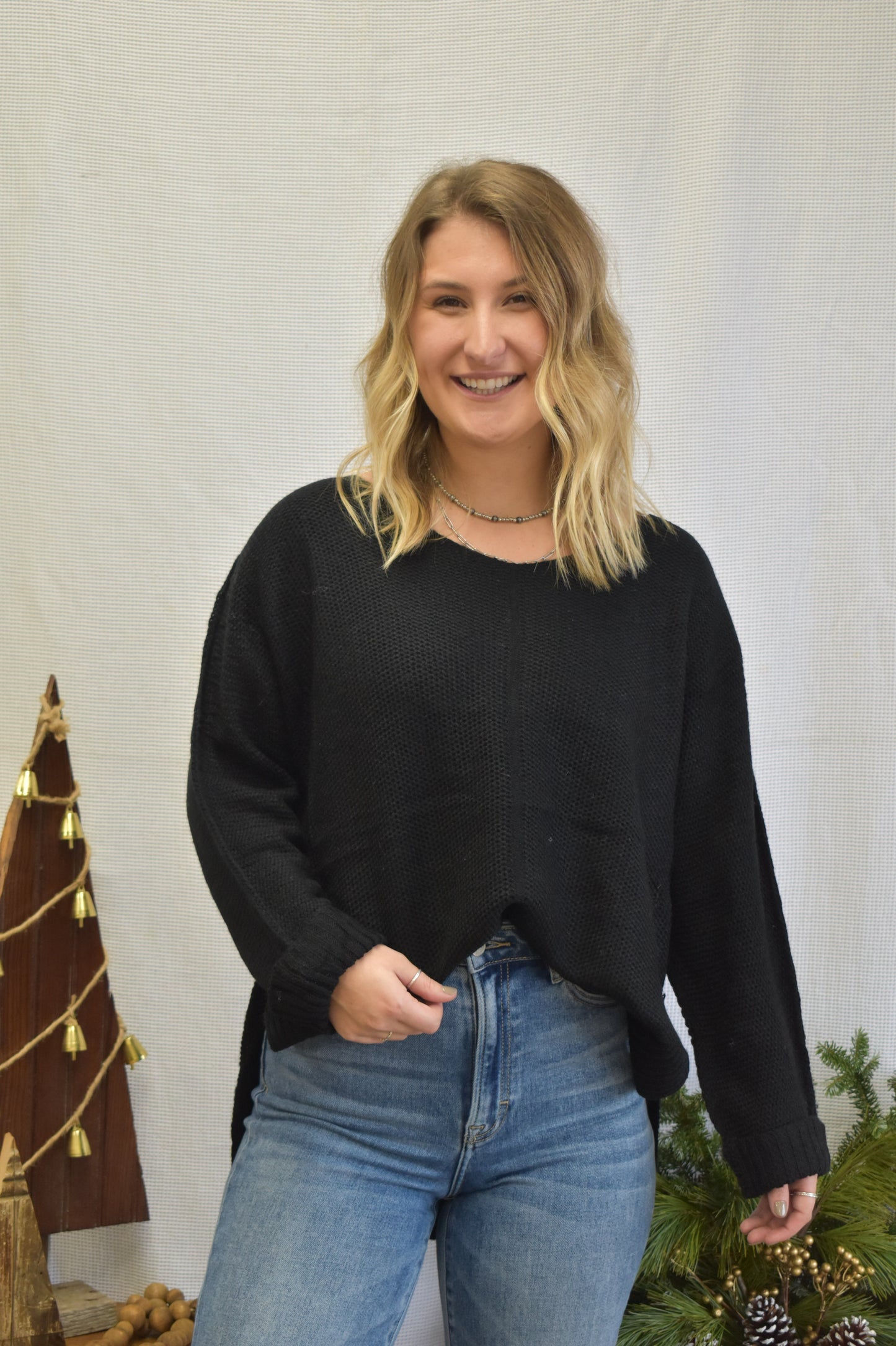 Midnight Knitted Sweater