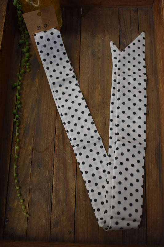 Polka Dot Twilly Scarf